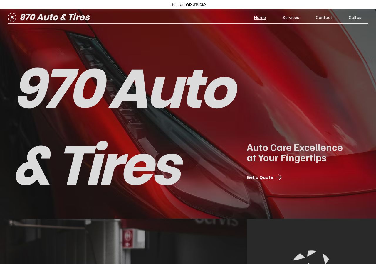 Auto Body Shop website screenshot